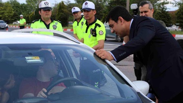 Vali Kartal’dan bayram öncesi trafik denetimi