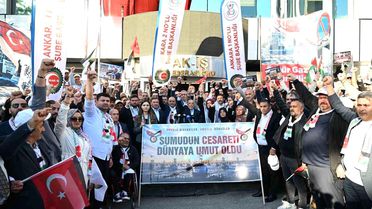 Mahmut Arslan Gaziantep'te Coşkuyla Karşılandı