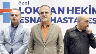 Vali Akbıyık, Başkan Karaca'yı hastanede ziyaret etti
