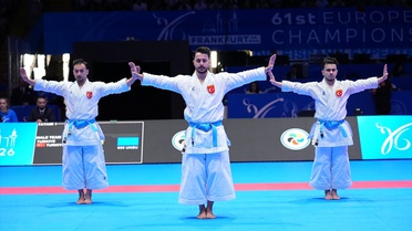 Türkiye Kata Takımı Gümüş Madalya Kazandı