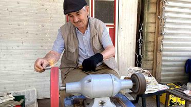 Kurban Bayramı Öncesi Bıçak Bileme Yoğunluğu