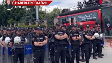 Haberler.com Ankara Temsilcisi Şerife Güzel CHP Genel Merkezi'nde
