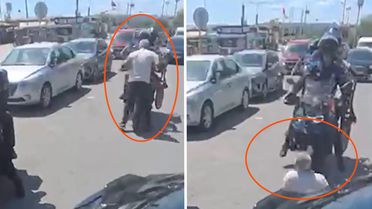 Avcılar'da zabıtanın motosikletle çarptığı seyyar satıcı yaralandı; yeni görüntüler ortaya çıktı