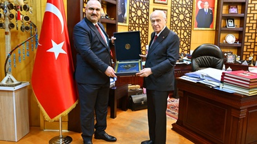 Bahçeli, Kerkük'ün İlk Türkmen Vali'sini Kabul Etti