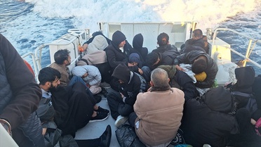 Ayvacık'ta 31 Düzensiz Göçmen Yakalandı