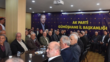 Gümüşhane'de Kurban Bayramı Bayramlaşması