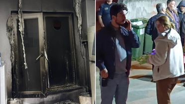 Eski eşinin evine molotofkokteyli attı! Doğalgaz kombisi bomba gibi patladı