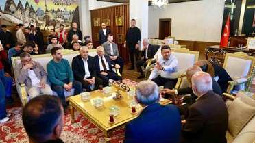 Nevşehir Belediyesinde bayramlaşma maratonu