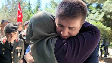 Kırıkkale'de bayramda şehit mezarlarına ziyaret