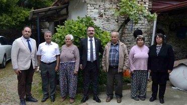 Sultanhisar'da Şehit Ailelerine Bayram Ziyareti