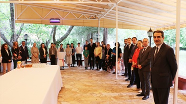 Pekin'de Türk vatandaşları bayramlaştı