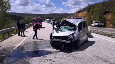 Yozgat'ta Trafik Kazası: 6 Yaralı
