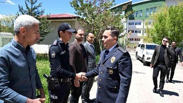Ağrı Emniyet Müdürü'nden bayram ziyaretleri