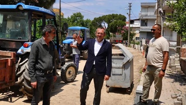 Ayvalık'ta yol müjdesi