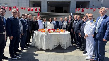 Bartın'da Bayramlaşma Törenleri