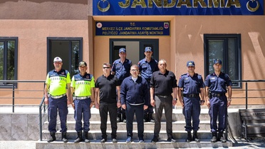 Vali Sözer Jandarmayla Bayramlaştı