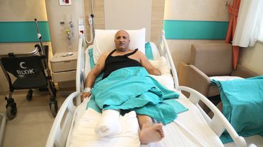 Cevdet Çetinkaya'nın Ayağı Kurtarıldı