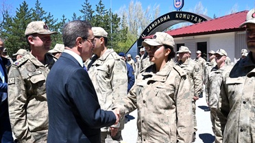 Vali Baruş'tan Jandarmaya Teşekkür