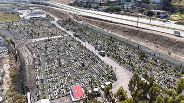 Hatay'da deprem şehitliğinde buruk Kurban Bayramı