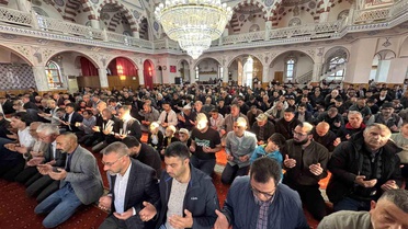 Kulu'da Bayram Namazı Kalabalığı