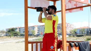 Sakarya'da bayramda cankurtaranların hayat nöbeti