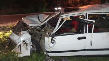 Samsun'da Otomobil Devrildi: 6 Yaralı