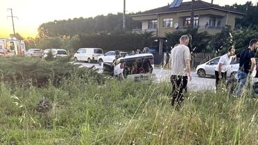 Samsun'da Takla Atan Araçta 6 Yaralı