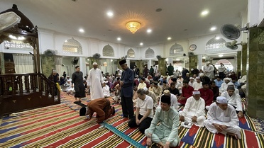 Ba'alawi Camii'nde Kurban Bayramı Coşkusu