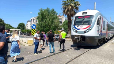 Selçuk'ta Tren Kazası: Bir Kişi Yaralandı