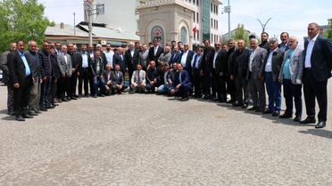 Aşkale'de bayramlaşma programı
