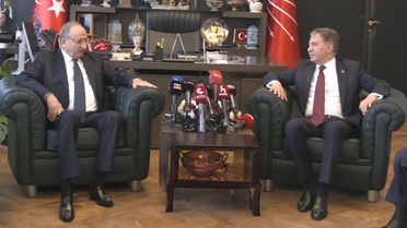 DEVA Partisi heyeti, CHP TBMM Grubu'yla bayramlaştı