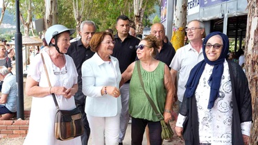 Didim Belediyesi'nden Akbük'te bayramlaşma programı düzenlendi