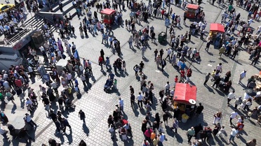 Eminönü'nde Bayram Yoğunluğu