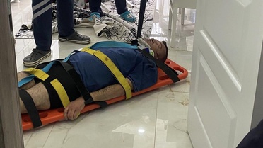 Iğdır'da Düşen Kişi Hastaneye Kaldırıldı