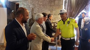Finike'de Kurban Bayramı Bayramlaşma Töreni