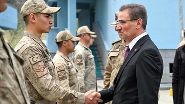 Vali Baruş, Jandarma Personelini Ziyaret Etti