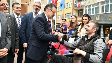 Trabzon'da Engellilere Destek