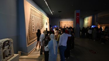 Zeugma Mozaik Müzesi'nde Bayram Yoğunluğu