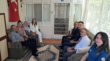 Ağın Kaymakamı Şehit Ailelerini Ziyaret Etti
