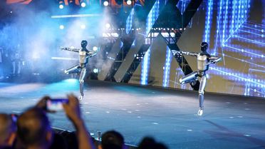 Tianjin'de Robot Karnavalı