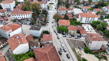 Kurban Bayramı'nda Çerkeş'te Trafik Yoğunluğu
