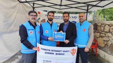 Çermik'te 230 kurban bağışlandı
