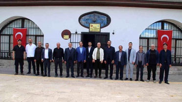 Demiryol-İş heyetinden MESOB'a tebrik ziyareti