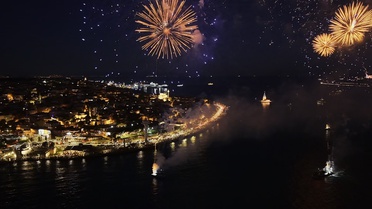 İstanbul'un Fethinde Havai Fişek Şöleni
