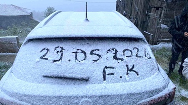 Kastamonu'da Mayıs'ta Kar Yağdı