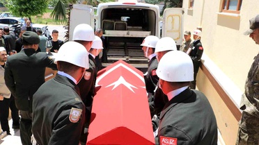 Kıbrıs Gazisi Kilis'te Son Yolculuğuna Uğurlandı