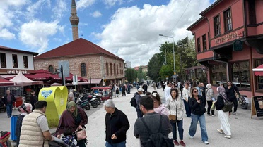 Odunpazarı'nda bayram yoğunluğu
