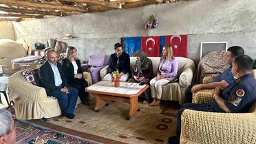 Şehit Annesi Refiye Çakır Bayramda Yalnız Bırakılmadı