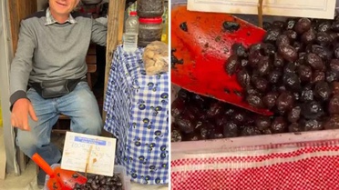 Zeytinin tanesini 50 liraya satan şahsa idari para cezası