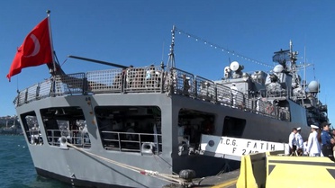 İstanbul'un Fethinde TCG Fatih Ziyarete Açıldı